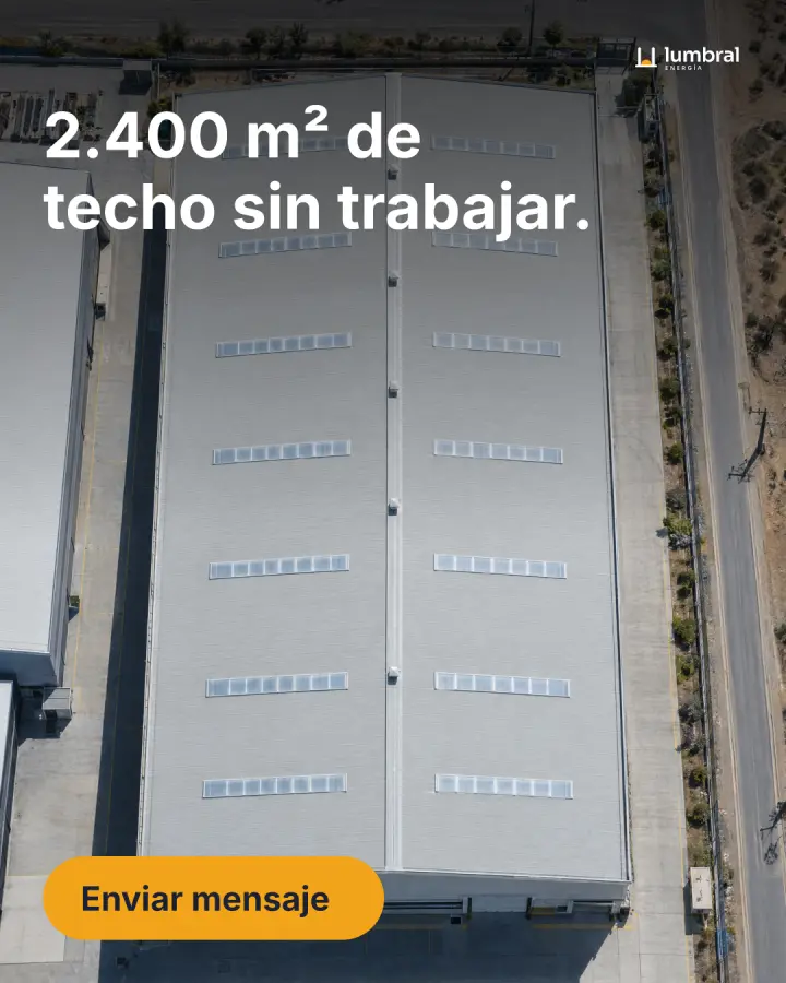 Anuncio: 2.400 m² de techo sin trabajar.
