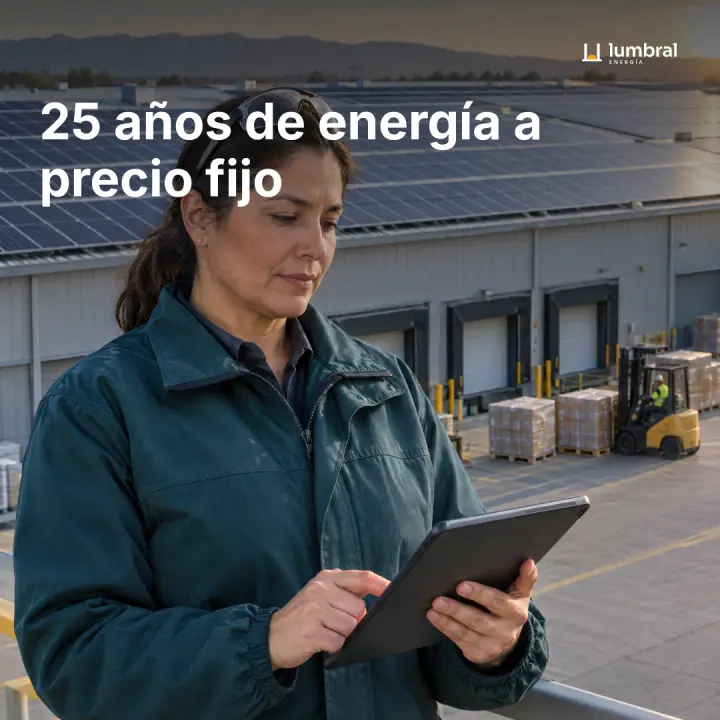 25 años de energía a precio fijo