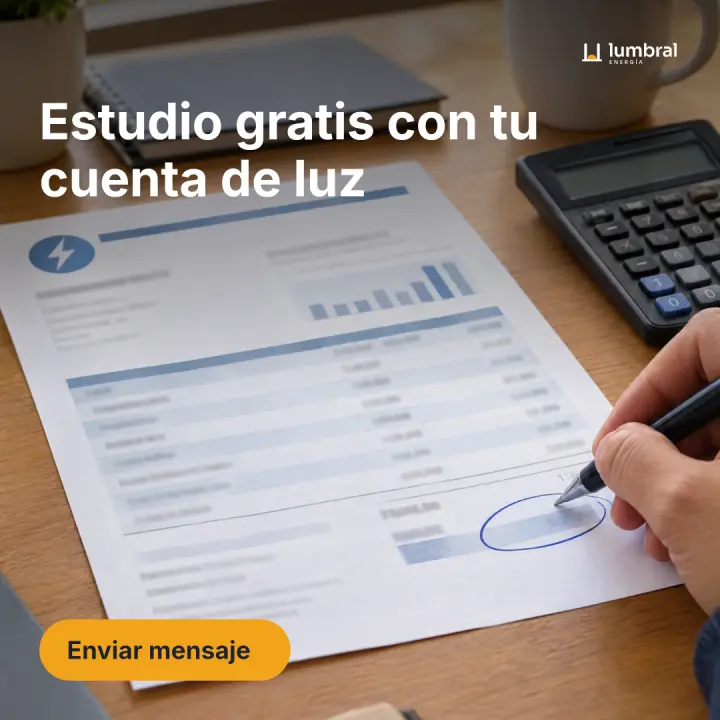 Estudio gratis con tu cuenta de luz