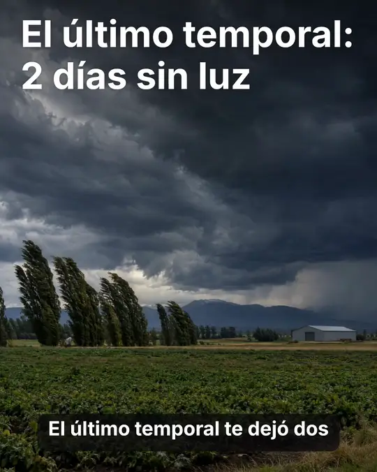 Anuncio en video: Cortes de luz en temporada
