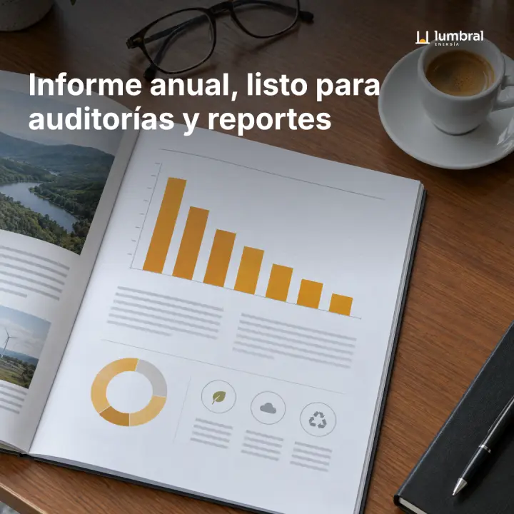 Informe anual, listo para auditorías y reportes