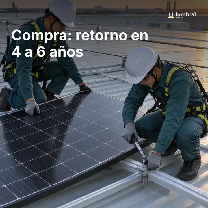 Compra: retorno en 4 a 6 años